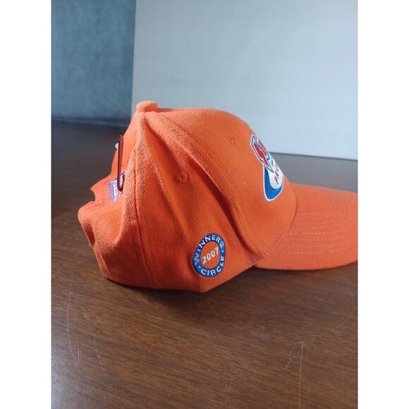 New Summit Racing Team Blaze Orange Hat Embroidered Adjustable Back - Picture 6 of 10